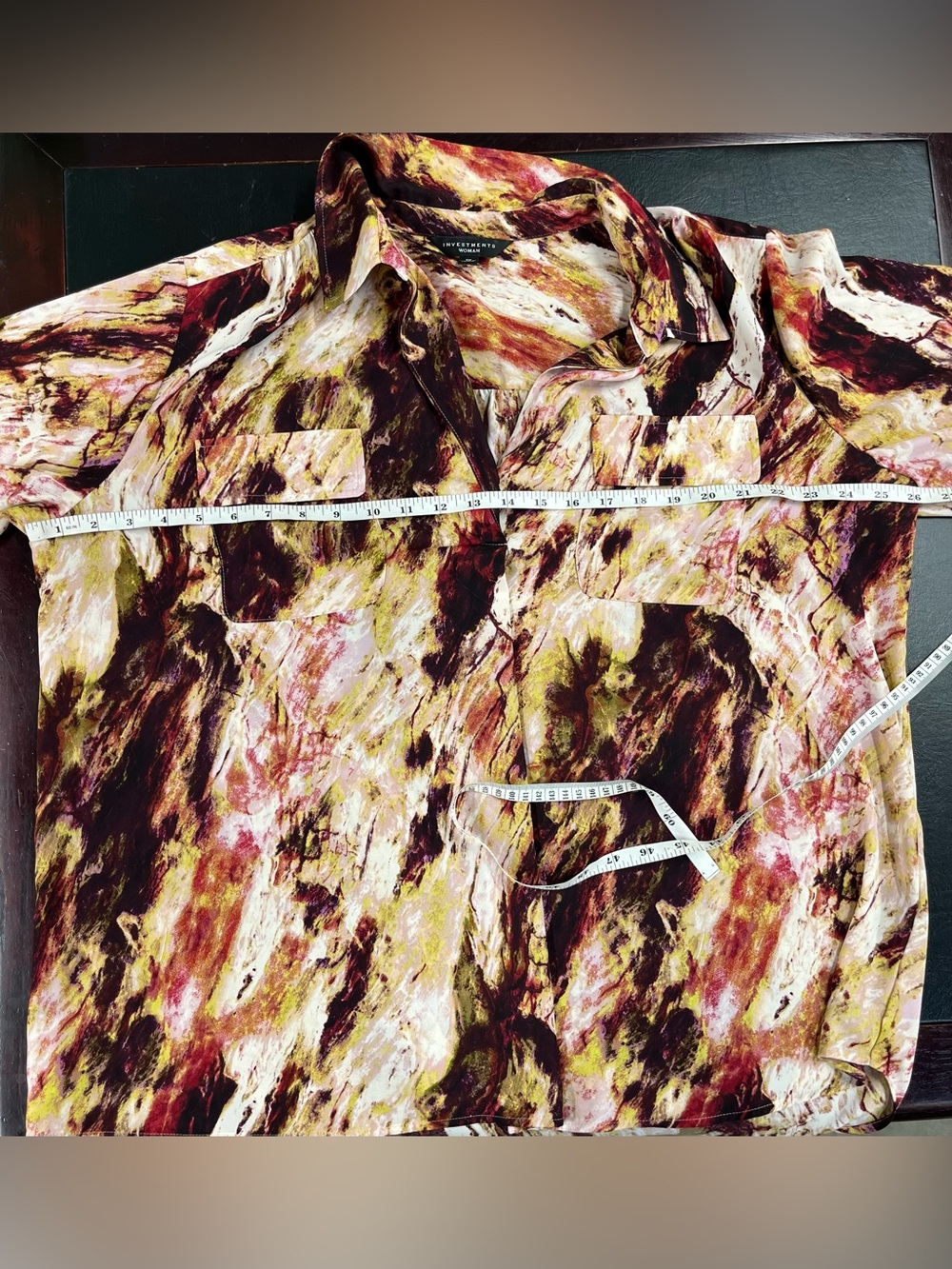 Investments blouse size 1X - Picture 7 of 8